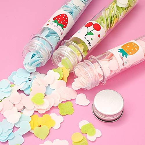 Travel Paper Soap Sheets in Flower Tube – Pack of 6