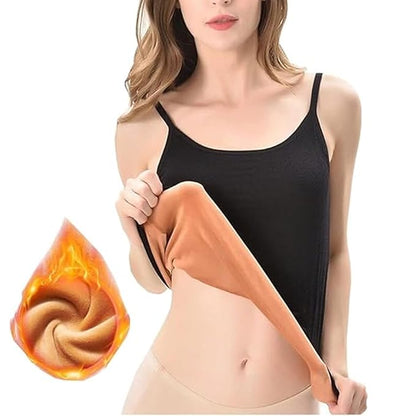 Women’s Velvet Thermal Camisole Slim-Fit Stretch Vest