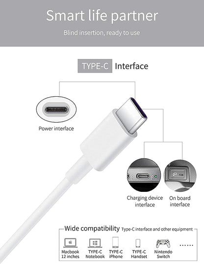 Type C to C USB Cable for Google Pixel