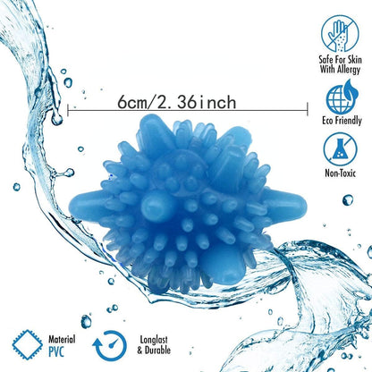 Washing Machine Balls Reusable Eco-Friendly Laundry Scrubbing Balls – Anti-Tangle, Wrinkle-Reducing for Lint & Pet Hair Removal | Pack of 10