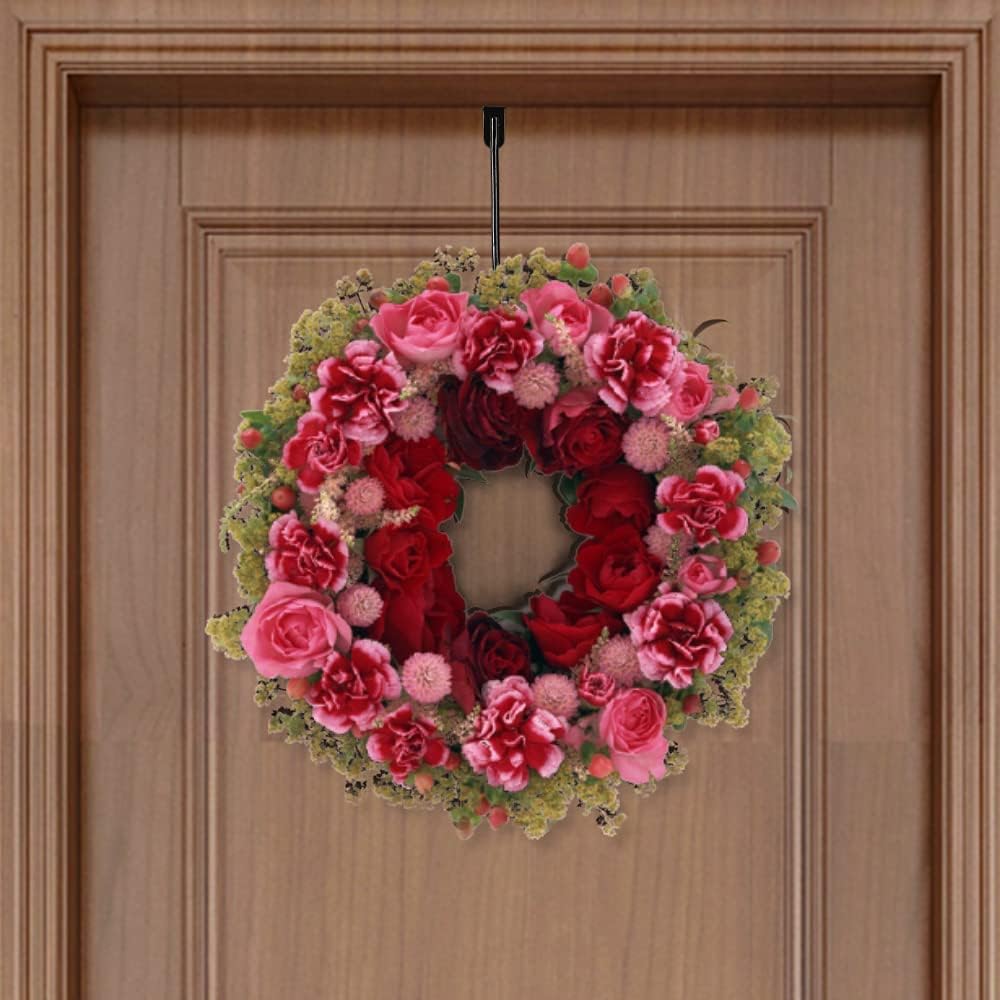 Metal Double Hook Over Door Hanger Pack Of 2 Pcs