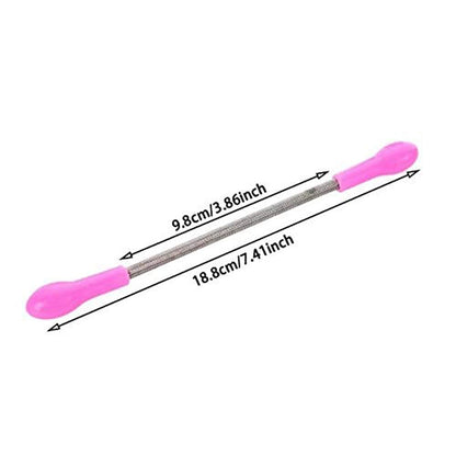 Facial Hair Remover Spring Epilator, Eyebrow Razors & Tweezers for Women (1 Kit)