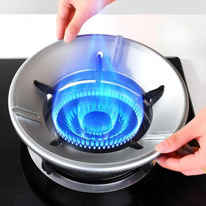Gas Saver Stand Burner Jali For Home Gas Stove Fire & Windproof Energy Saving Chula Support Stand