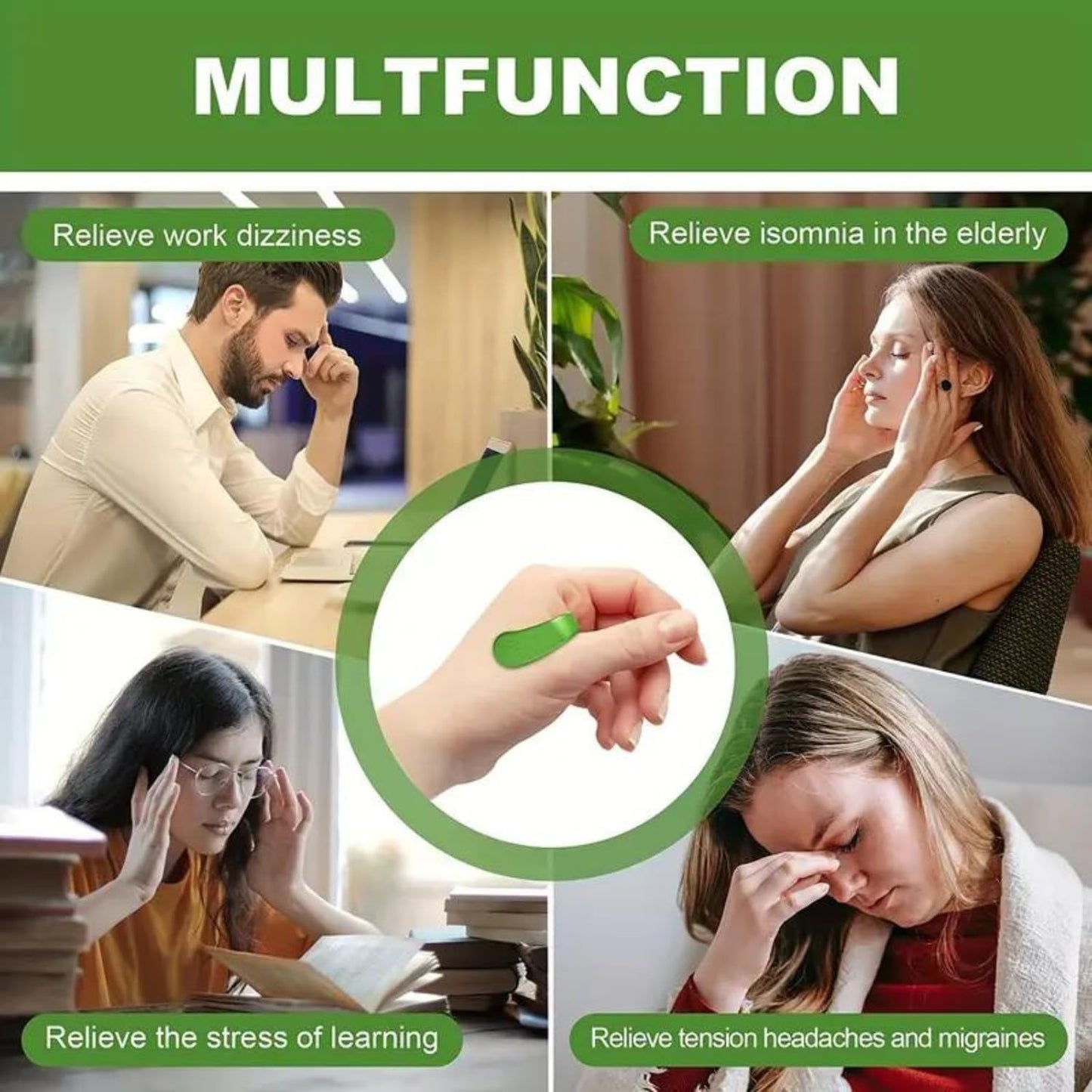 LI4 Acupressure Clip Portable Hand Clip for Natural Acupressure Therapy