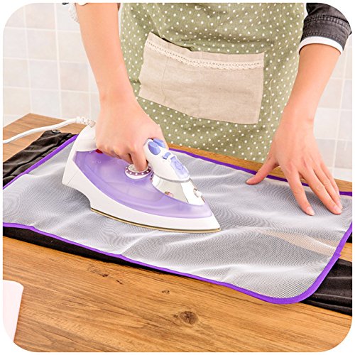 Protective Insulated Ironing Net Mesh Cloth | Heat-Resistant Guard for Delicate Garments | Reusable & Washable