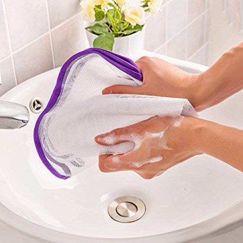 Protective Insulated Ironing Net Mesh Cloth | Heat-Resistant Guard for Delicate Garments | Reusable & Washable