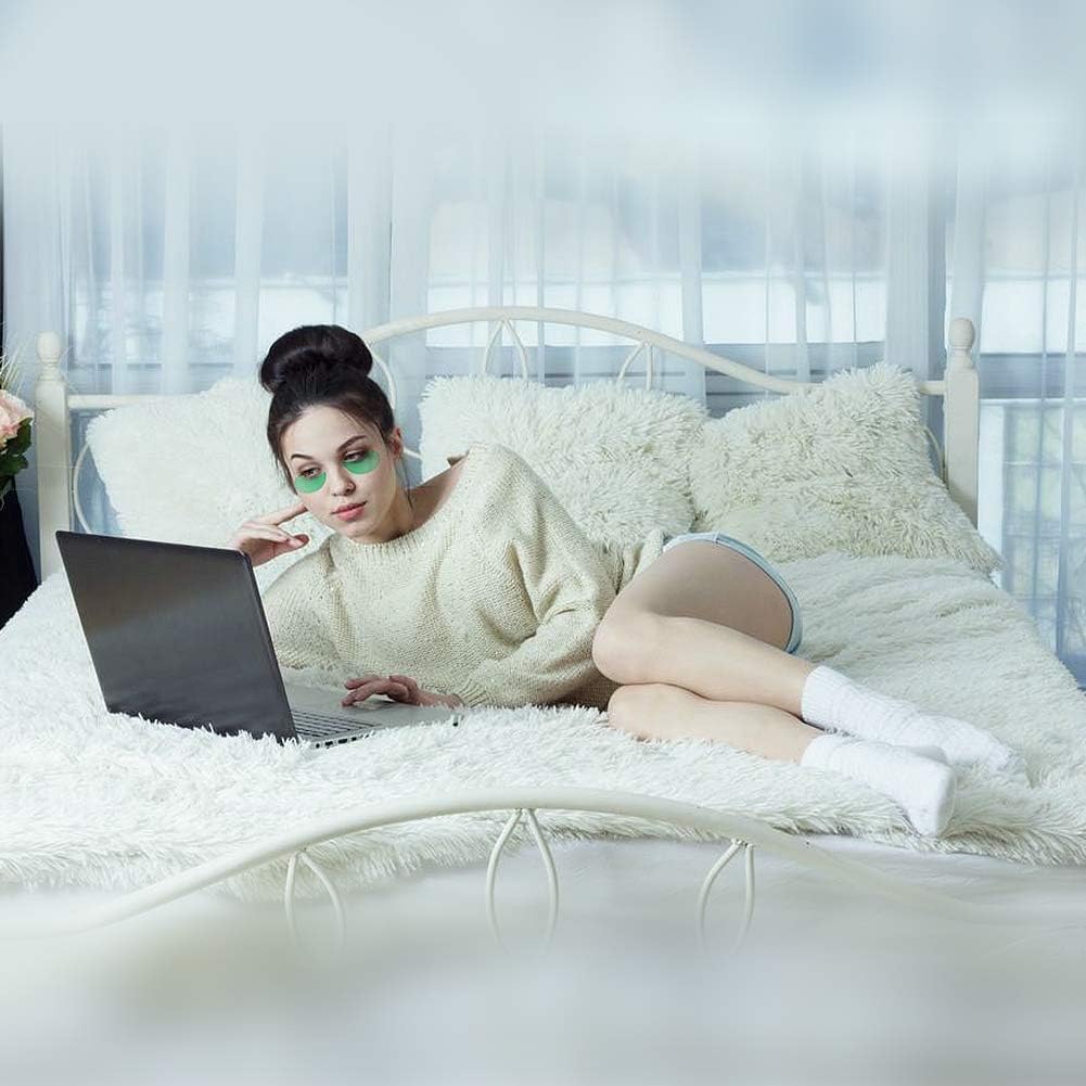 Seaweed Moisturizing Eye Patches | Anti-Aging Under Eye Gel Mask for Dark Circles, Puffiness, Fine Lines & Wrinkles | Hydrating Collagen Eye Pads for Men & Women (Pack of 1)