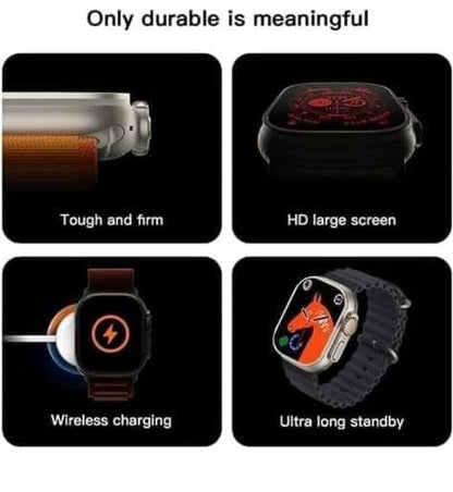 T10 Ultra Smart Watch With Calling Wireless Charging with Activity Tracker