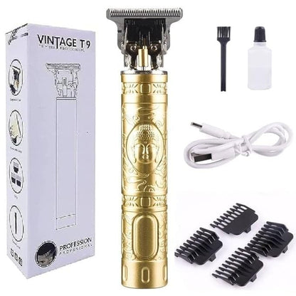 Professional Vintage T9 Trimmer Rechargeable 0Mm Cutting Professional Clipper