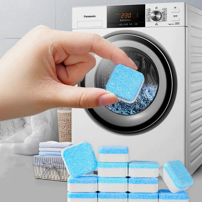 20 Pcs Washing Machine Cleaner Tablets for Deep Cleaning all Front Loader & Top Load Washing machines, Clean Inside Drum And Laundry Tub Seal